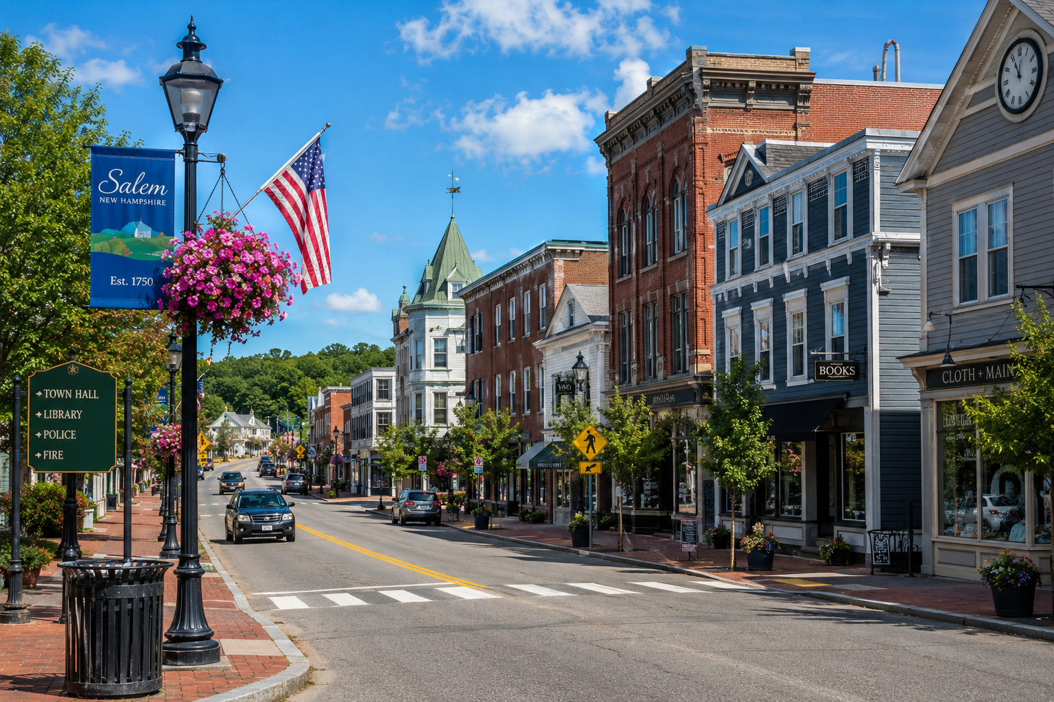 Salem New Hampshire community served by Simple Title closing services