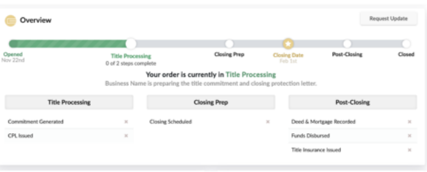 Qualia Interface Qualia Connect For Real Estate Professionals - Simple Title